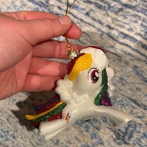 Rainbow Dash Christmas Ornament